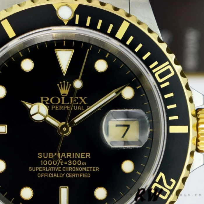 Rolex Submariner Date 116613 Stainless Steel Case Black Dial 40mm Mens Replica Watch