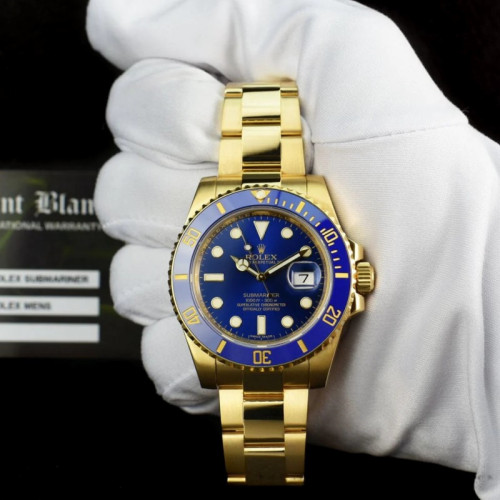 Rolex Submariner Date 116618LB Blue Dial 40mm Mens Replica Watch