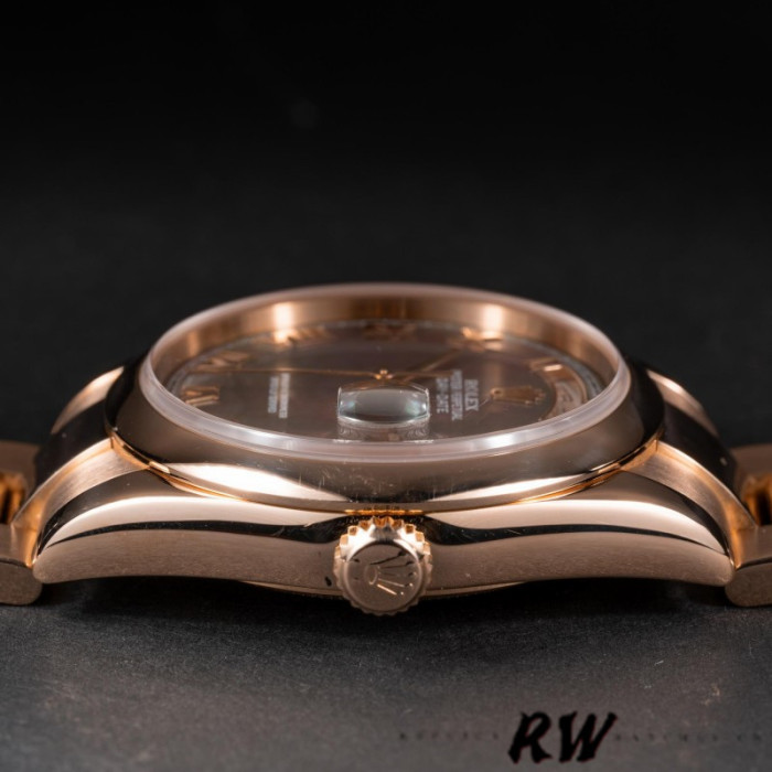 Rolex Day-Date 118205 MOP Roman numeral Dial 36mm Unisex Replica Watch