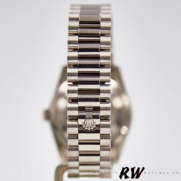 Rolex Day-Date 118206 White Roman Numeral 36mm Unisex Replica Watch