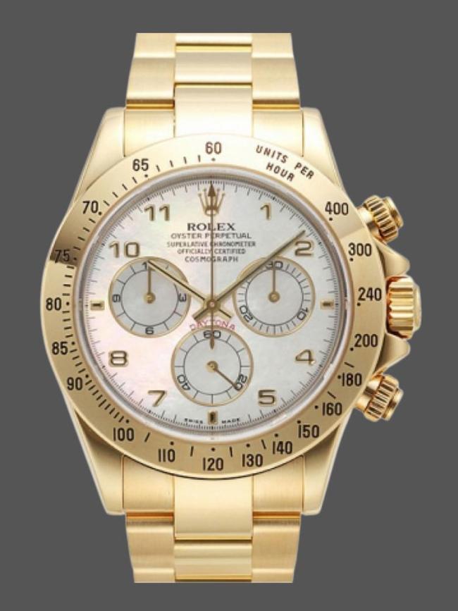 Rolex Daytona 116528 Mother of Pearl Dial 40mm Mens Replica Watch