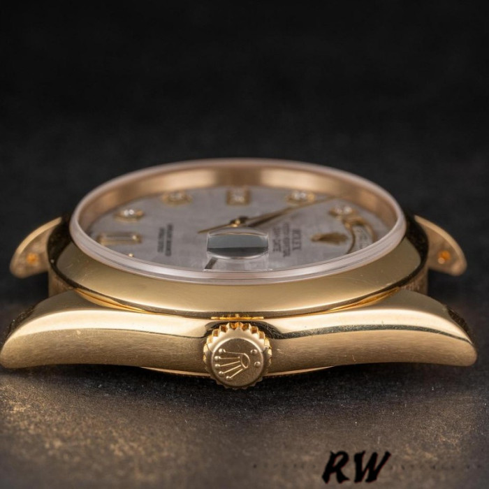 Rolex Day-Date 118208 Meteorite Grey Diamond Dial 36mm Unisex Replica Watch