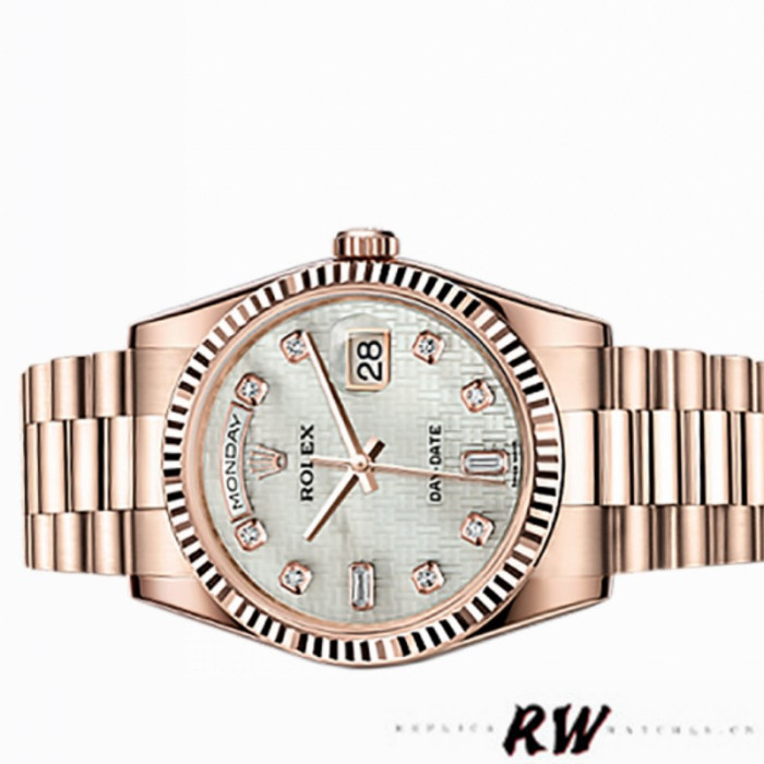 Rolex Day-Date 118235 Mother of Pearl Dial 36mm Unisex Replica Watch