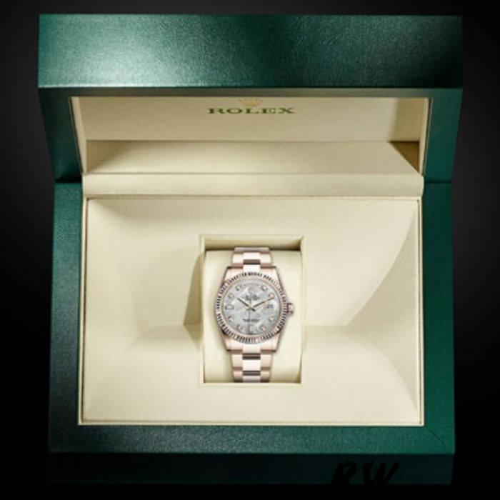 Rolex Day-Date 118235 Meteorite Diamond Dial 36mm Unisex Replica Watch