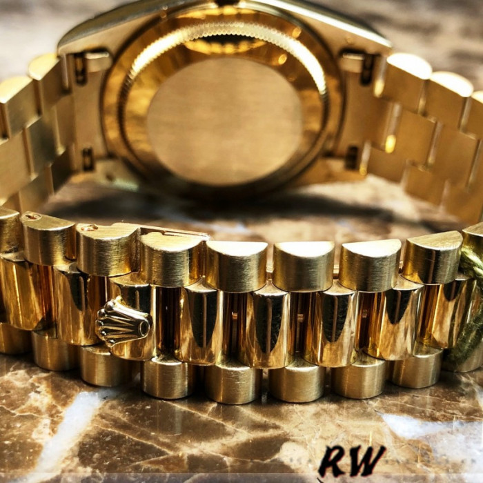 Rolex Day-Date 118238 Blue Diamond Dial Unisex Replica Watch
