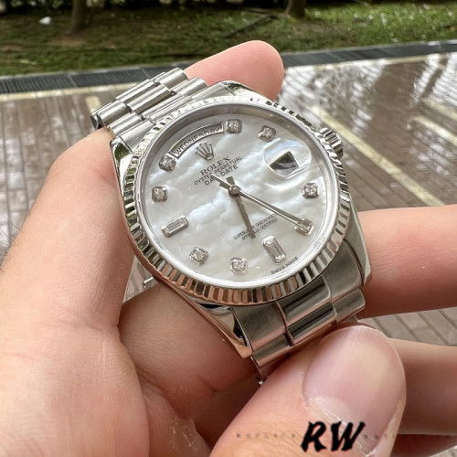 Rolex Day-Date 118239 MOP Dial 36mm Unisex Replica Watch