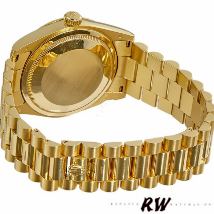 Rolex Day-Date 118338 Champagne Dial Roman Numerals 36mm Unisex Replica Watch