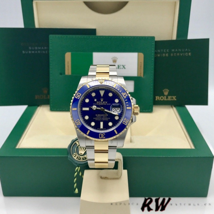 Rolex Submariner Date 16613 Blue Dial 40mm Mens Replica Watch