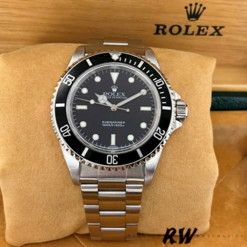 Rolex Submariner 14060 Stainless steel case Black Dial 40mm Mens Replica Watch