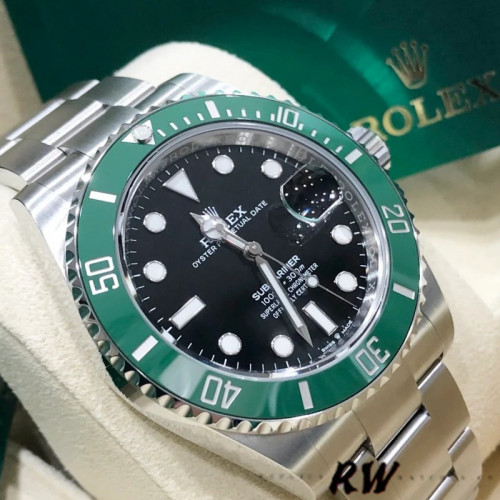 Rolex Submariner 126610 Green Bezel Black Dial 41mm Mens Replica Watch