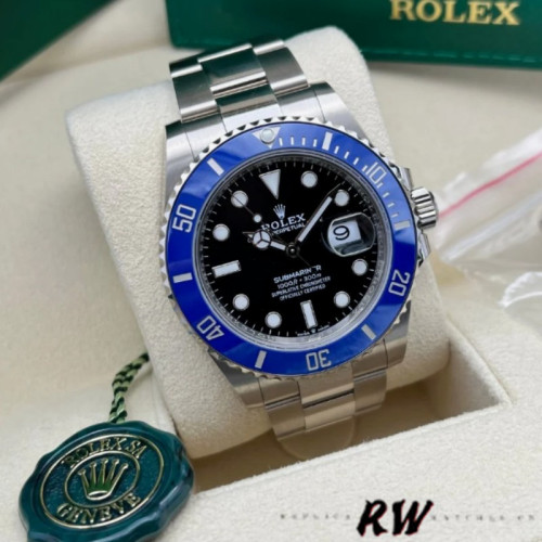 Rolex Submariner 126619LB Blue Ceramic Bezel Black Dial 41mm Mens Replica Watch