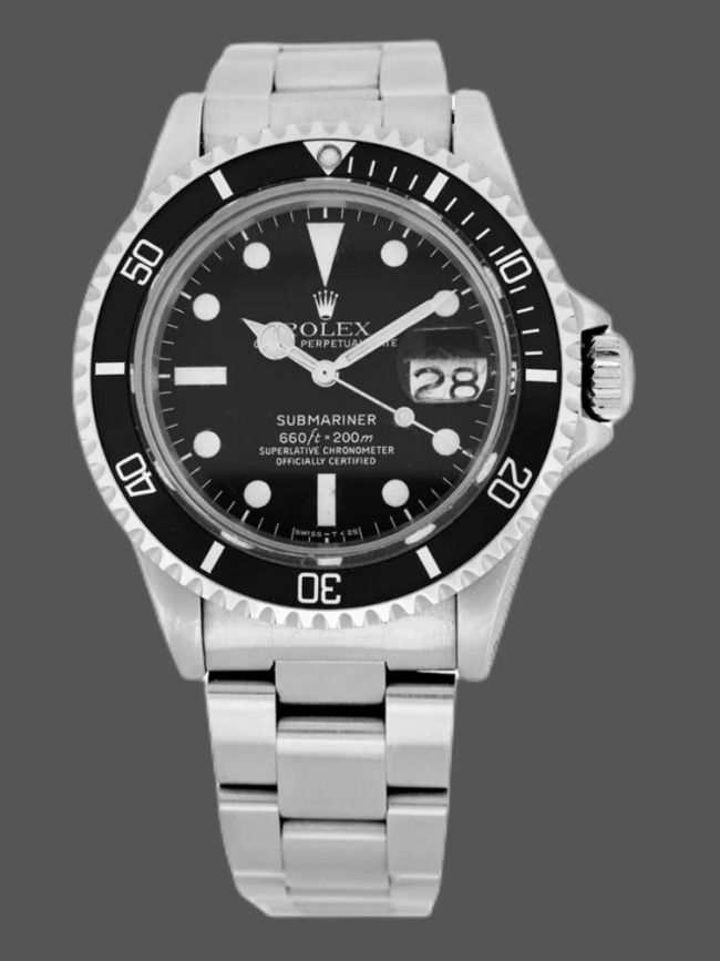 Rolex Submariner 1680 Black Bezel Black Dial 40mm Mens Replica Watch