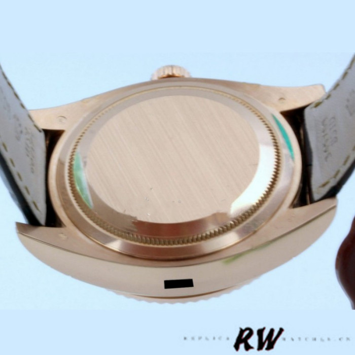 Rolex Sky-Dweller 326135 Chocolate Arabic Sunray Brown Dial 42MM Mens Replica Watch