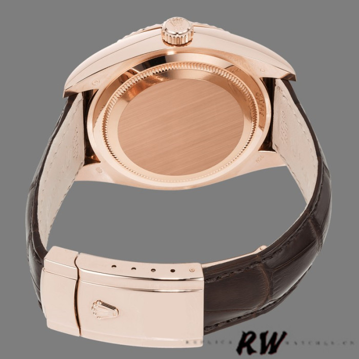 Rolex Sky-Dweller 326135 White Dial Rose Gold 42MM Mens Replica Watch