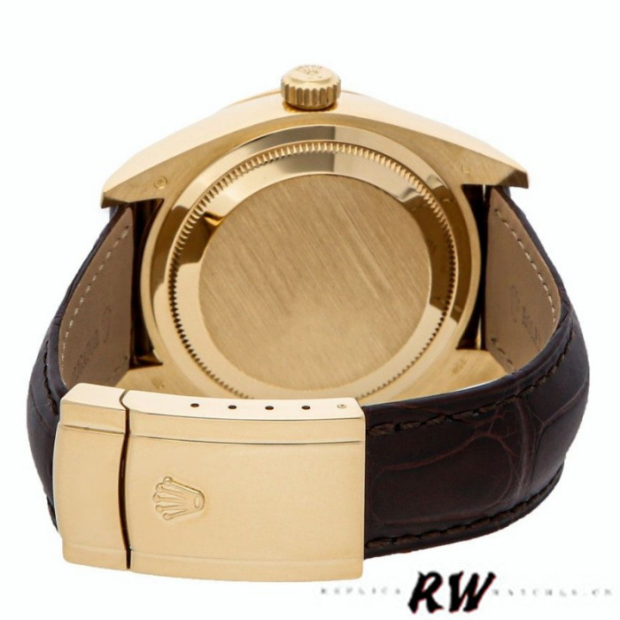Rolex Sky-Dweller 326138 Sunray Silver Dial Yellow Gold 42MM Mens Replica Watch