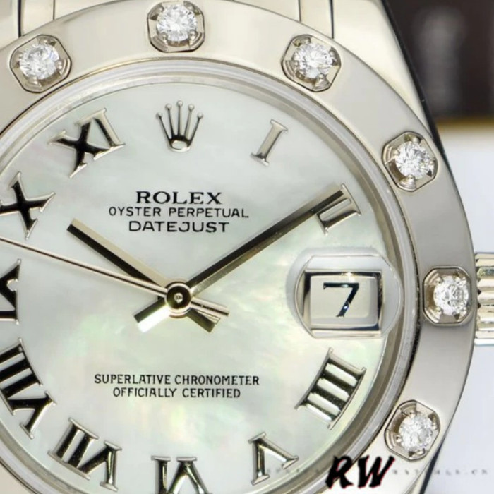 Rolex Pearlmaster Midsize 81319 MOP Dial 34MM Lady Replica Watch