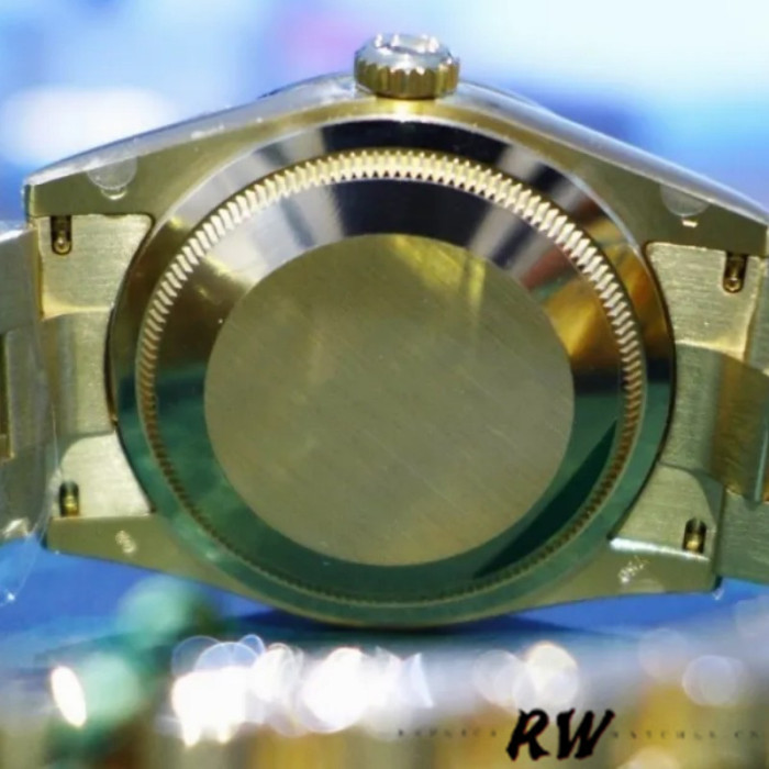 Rolex Day-Date 118388 Diamond Bezel Champagne Dial 36MM Unisex Replica Watch