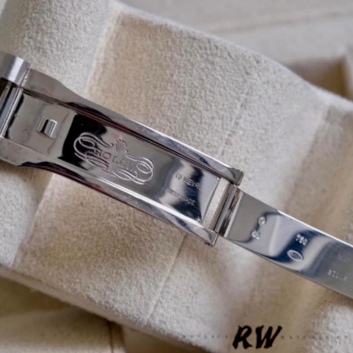 Rolex Day-Date 118389 Diamond Bezel Blue Dial 36MM Unisex Replica Watch