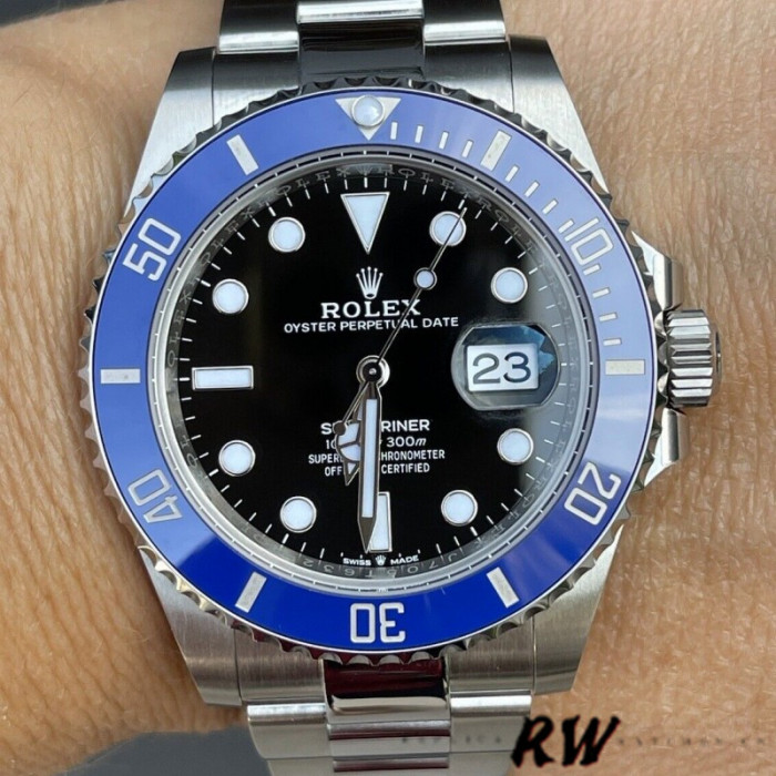 Rolex Submariner 126610 Blue Bezel Black Dial 41mm Mens Replica Watch