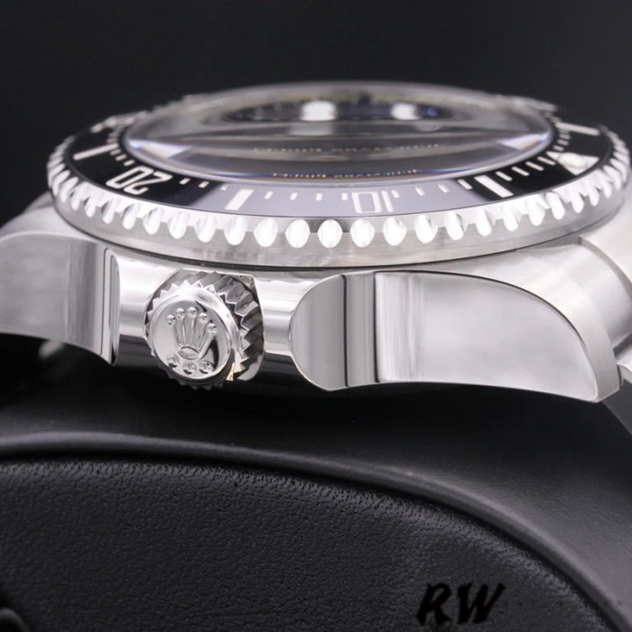 Rolex Sea-Dweller Deepsea 126660 Stainless Steel Black Blue Dial 44MM Mens Replica Watch