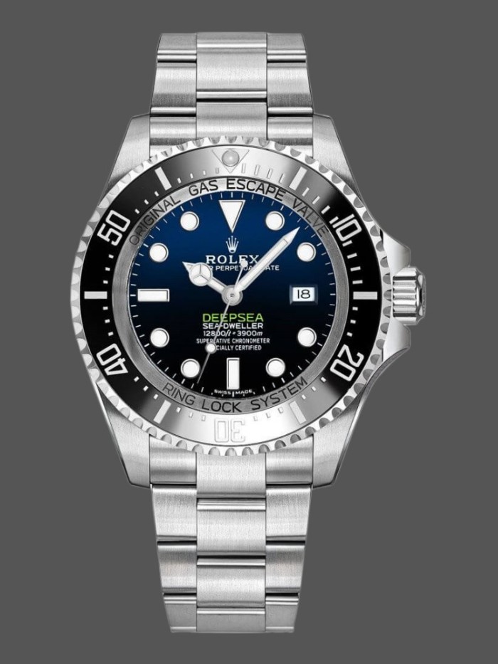 Rolex Sea-Dweller Deepsea 116660 Stainless Steel D-Blue Dial 44MM Mens Replica Watch