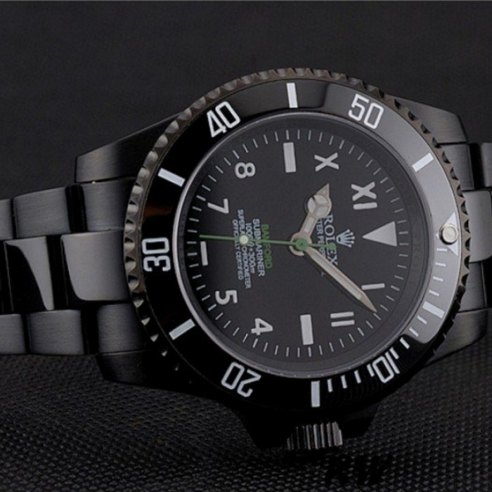 Rolex Submariner PR16233BBL Black Dial Automatic 41mm Mens Replica Watch