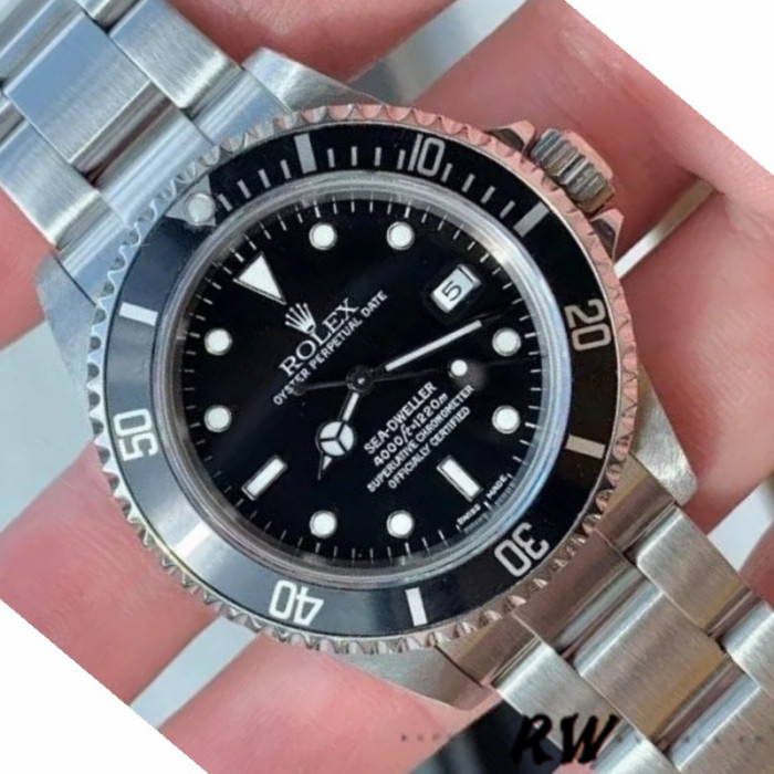 Rolex Sea-Dweller Deepsea 16600 Stainless Steel D-Blue Black Dial 40MM Mens Replica Watch
