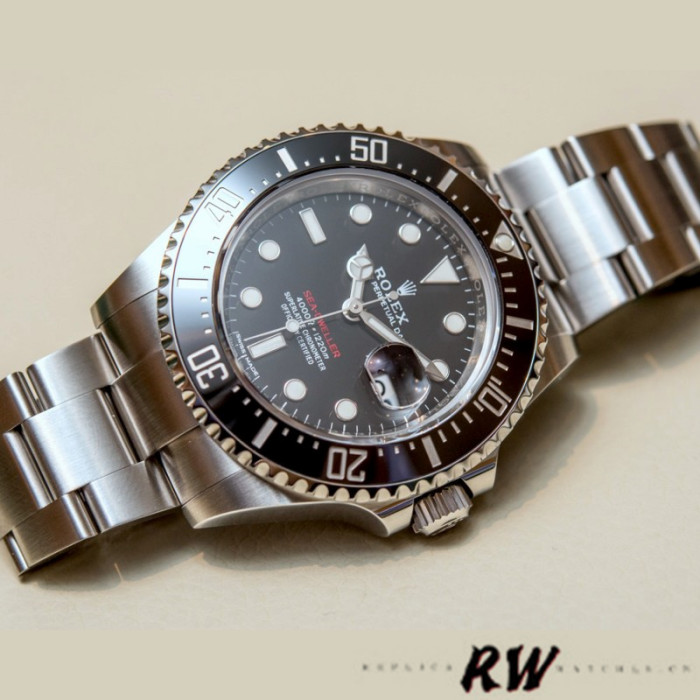 Rolex Sea-Dweller 126600 Stainless Steel Black Dial 43MM Mens Replica Watch