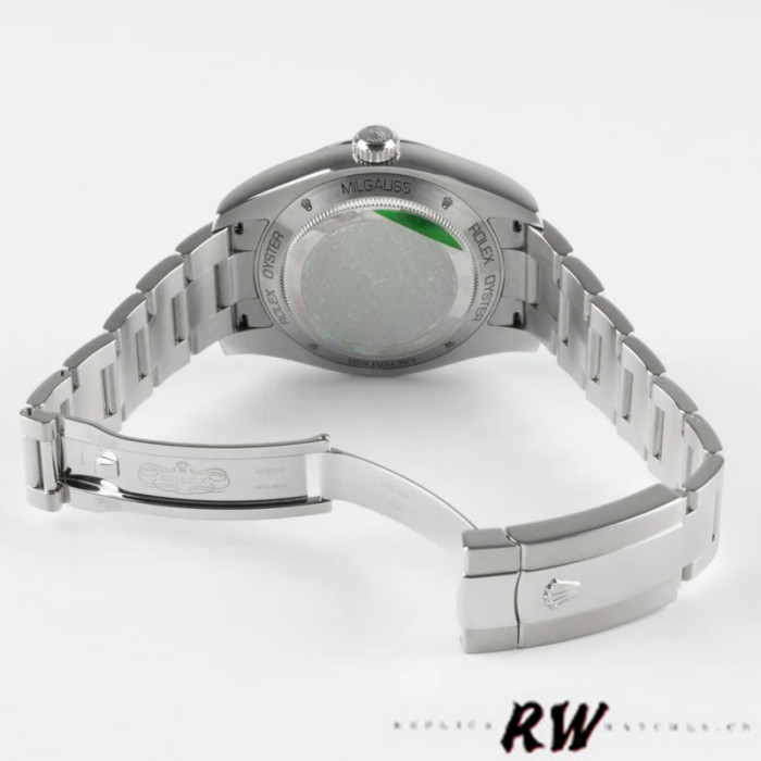 Rolex Milgauss 116400GV Stainless Steel Black Dial 40MM Mens Replica Watch