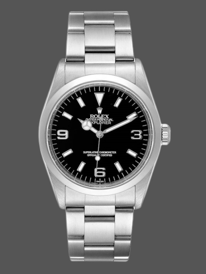 Rolex Explorer SRL156 14270 Stainless Steel Black Dial 36MM Mens Replica Watch