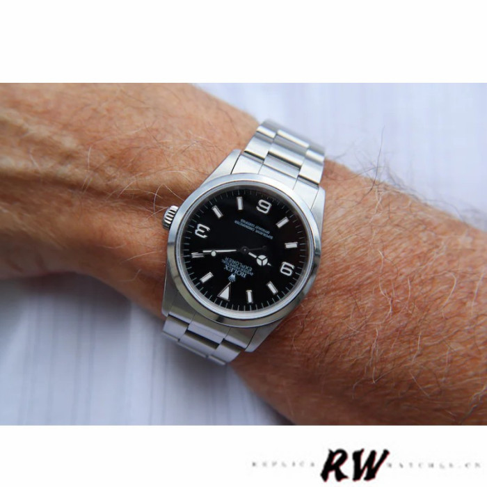 Rolex Explorer SRL156 14270 Stainless Steel Black Dial 36MM Mens Replica Watch