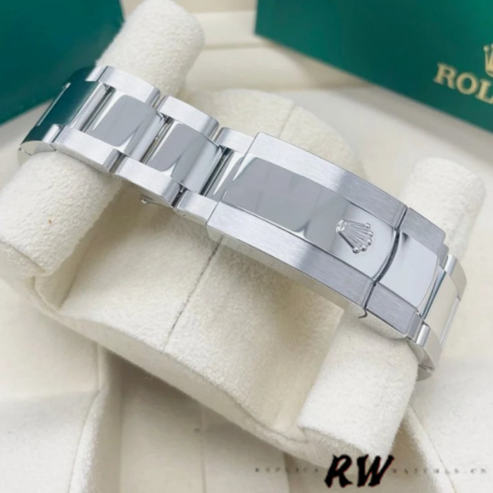 Rolex Datejust 126200 Blue Motif Wave Dial Stainless Steel 36MM Unisex Replica Watch