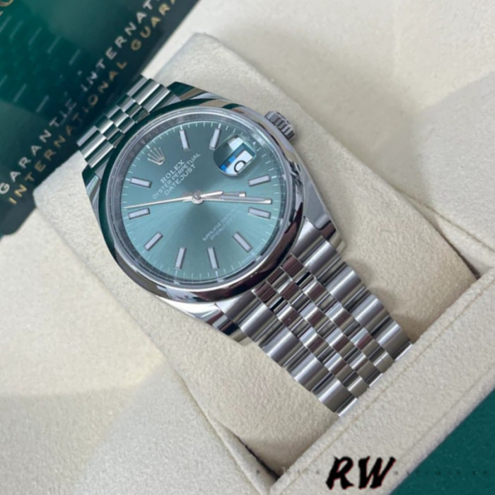 Rolex Datejust 126200 Green Index Dial Jubilee Bracelet 36MM Unisex Replica Watch
