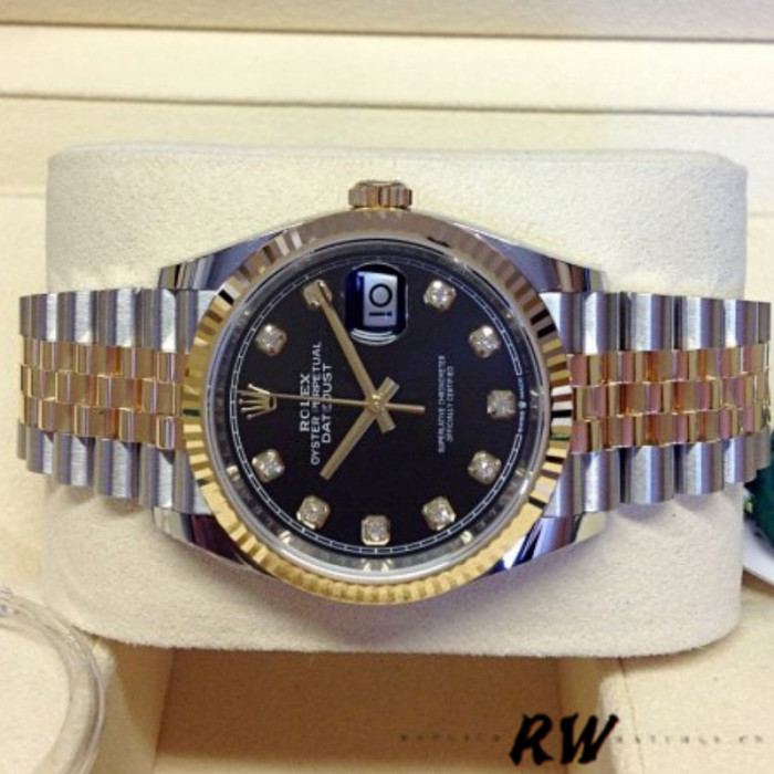 Rolex Datejust 126233 Black Diamond Dial 36MM Unisex Replica Watch