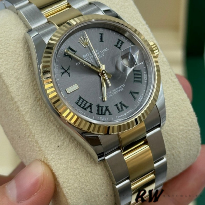 Rolex Datejust 126233 Slate Grey Dial 36MM Unisex Replica Watch