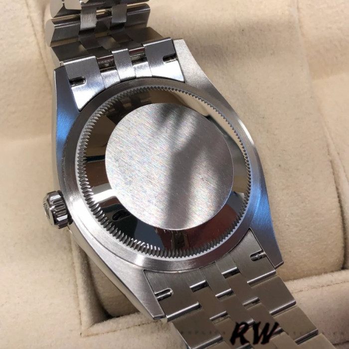 Rolex Datejust 126234 Fluted Bezel Black Diamond Dial 36MM Unisex Replica Watch