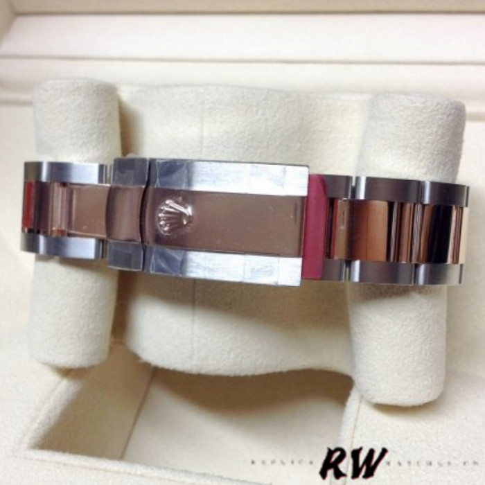 Rolex Datejust 126301 White MOP Diamond Dial Steel Rose Gold 41MM Mens Replica Watch