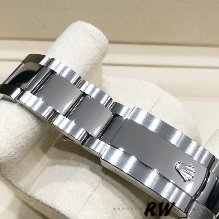 Rolex Datejust 126334 Fluted Bezel Grey Wimbledon Dial 41MM Mens Replica Watch
