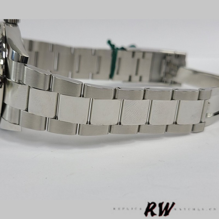 Rolex Datejust 126334 Fluted Bezel Dark Rhodium Grey Dial 41MM Mens Replica Watch