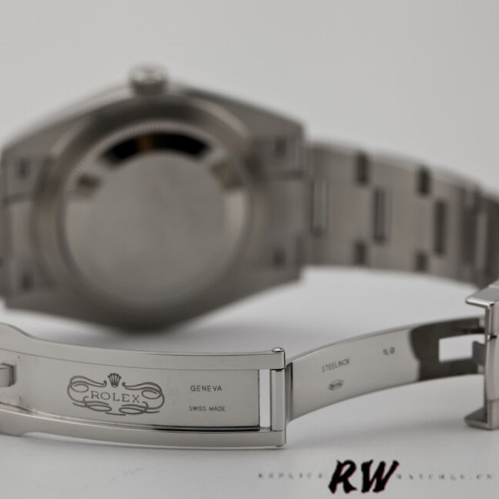 Rolex Datejust 126334 Fluted Bezel Black Dial 41MM Mens Replica Watch