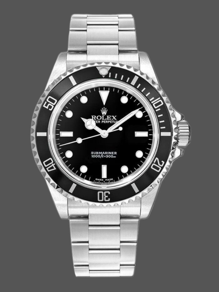 Rolex Submariner 14060M Black Dial Stainless Steel Case 40MM Mens Replica Watch