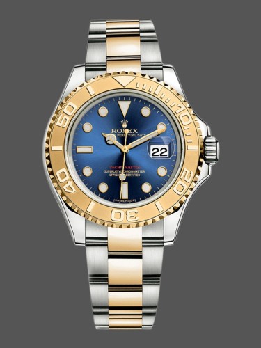 Rolex Yachtmaster 16623 Steel Yellow Gold Blue Dial 40MM Mens Replica Watch
