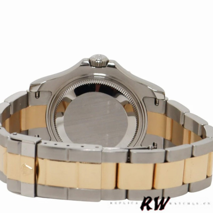 Rolex Yacht-Master 168623 Steel Yellow Gold Platinum Dial 35MM Unisex Replica Watch