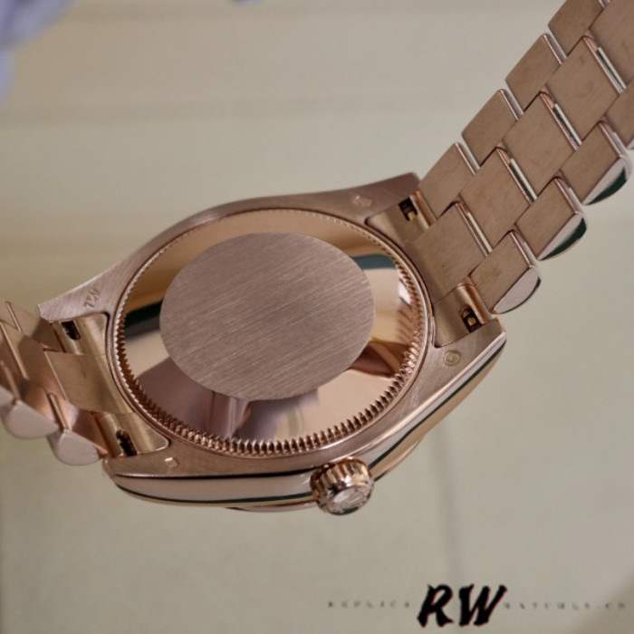 Rolex Datejust 178275 Everose Gold Jubile Silver Dial 31mm Lady Replica Watch