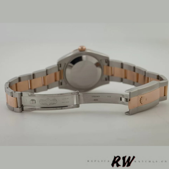 Rolex Datejust 178341 Black MOP Diamond Dial 31MM Lady Replica Watch