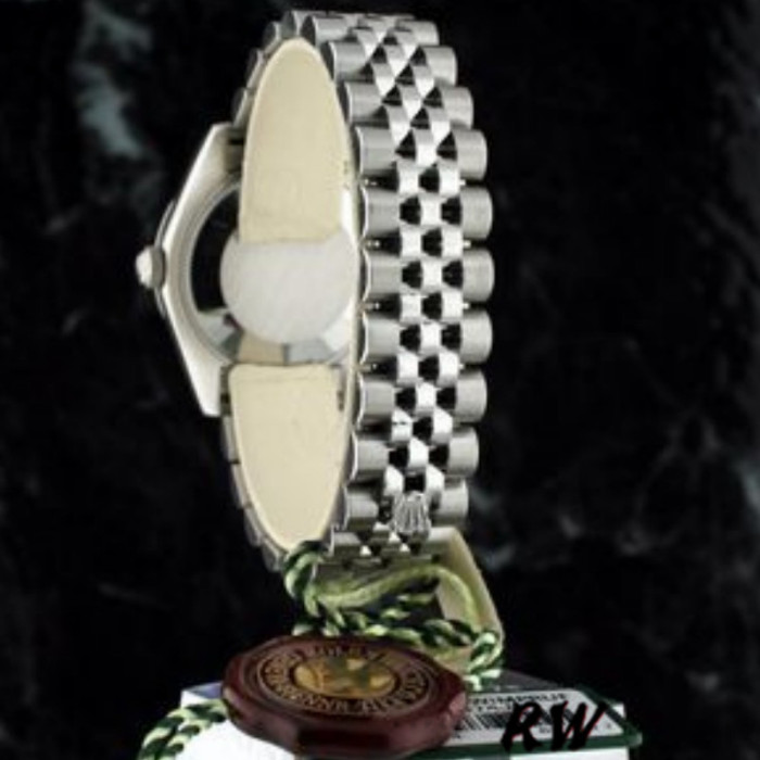 Rolex Datejust 178344 Black Diamond Dial Jubilee Bracelet 31MM Lady Replica Watch