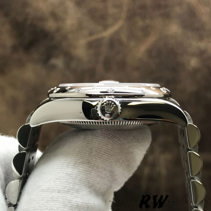 Rolex Datejust 178344 Blue Roman Dial Jubilee Bracelet 31MM Lady Replica Watch