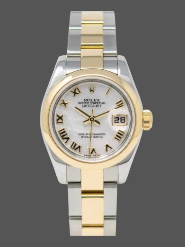 Rolex Datejust 179163 Mother of Pearl Roman Dial 26MM Lady Replica Watch