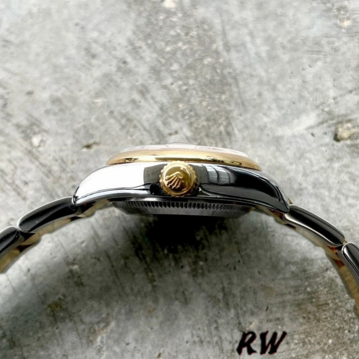 Rolex Datejust 179163 Blue Diamond Dial Domed Dezel 26MM Lady Replica Watch