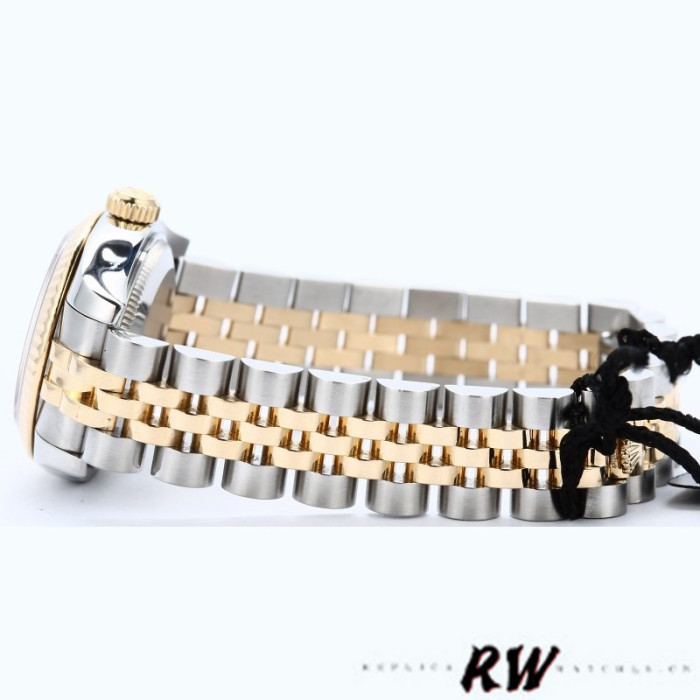 Rolex Datejust 179173 Sunbeam Champagne Dial Fluted Bezel 26MM Lady Replica Watch